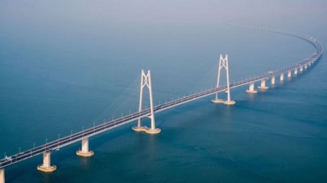 самый длинный в мире морской мост Китай