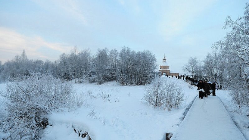 Подмосковье зимой интересные места