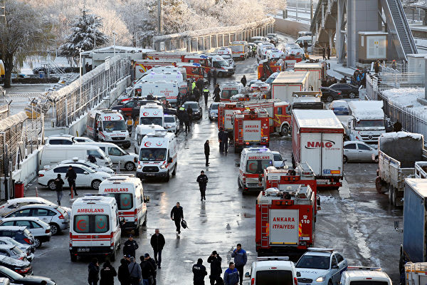 крушение поезда в Анкаре Турции
