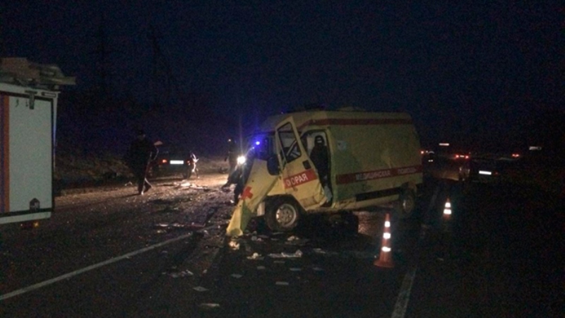 авария в Краснодарском крае со скорой помощью