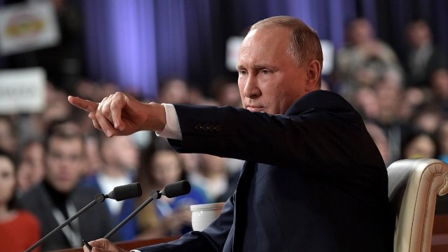 пресс-конференция Путина в декабре 2018