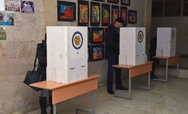 результаты выборов в Армении
